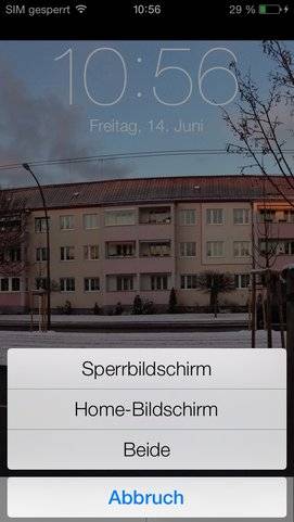 iOS 7: Interaktywne zdjęcie panoramiczne na ekranie blokady